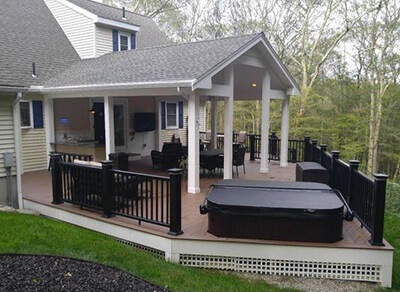 Custom decks, patios, and porches