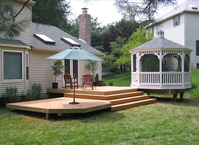 Gazebos, overhangs, pergolas & cantilevers