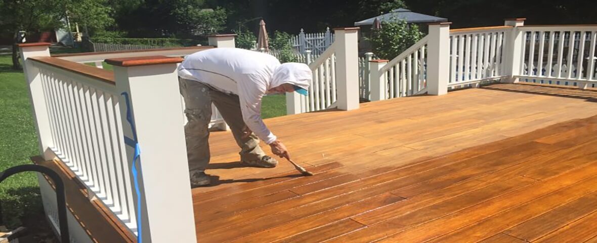 deck refinishing example