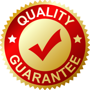 quality guarantee logo