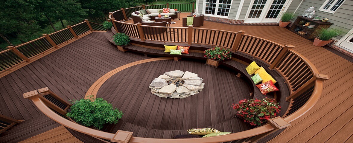 trex composite deck example